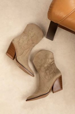 Cowgirl Georgia boots - beige