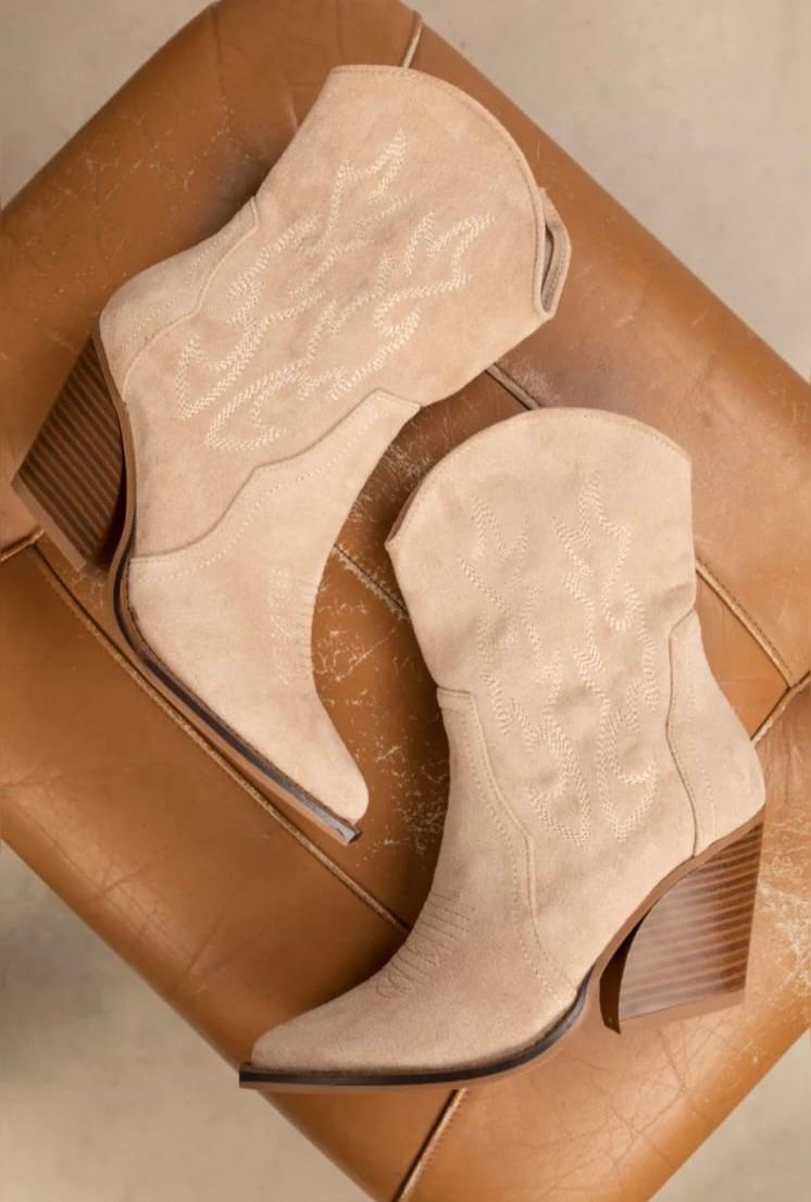 Cowgirl Georgia boots - crème