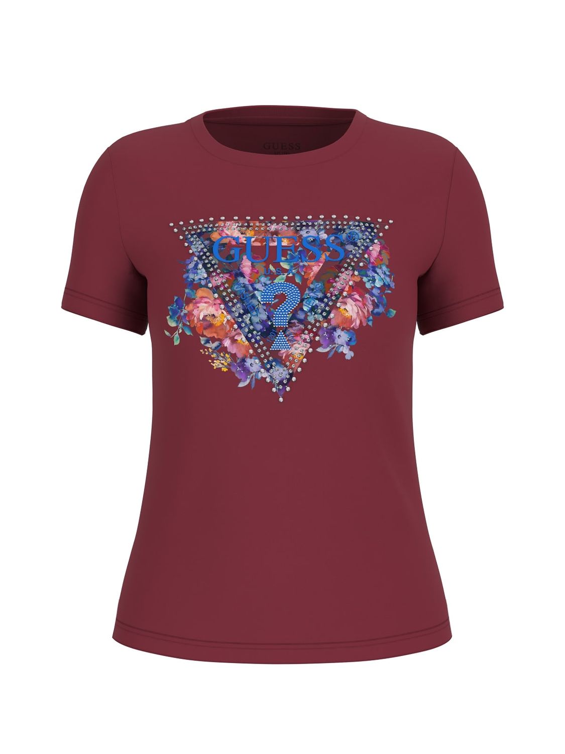 Guess - Peony Triangle tee - Vino