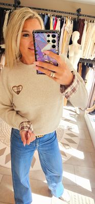 Pull hart carreaux