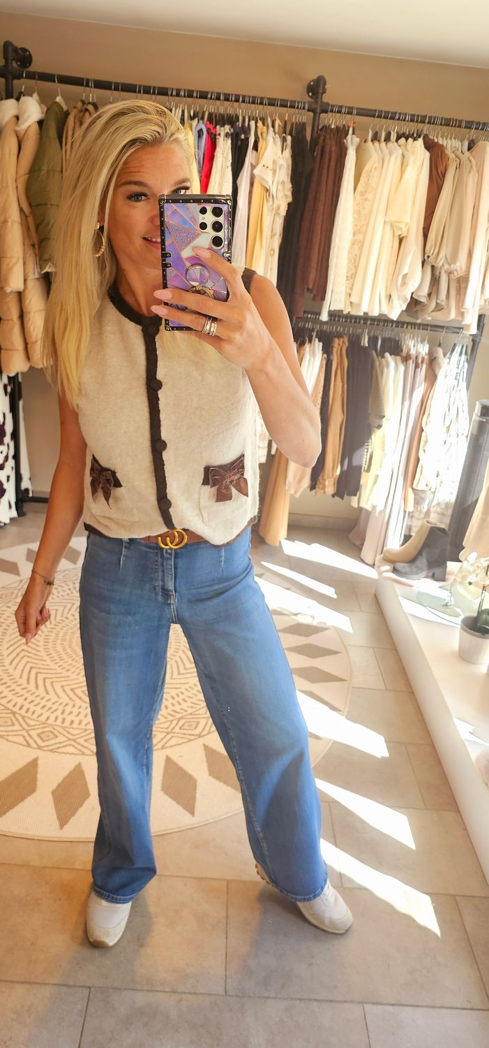 Gilet strikjes