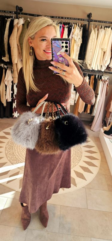 pom pom handtas