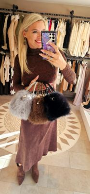 pom pom handtas