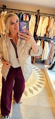 Vest Jax - Champagne ( met kap)