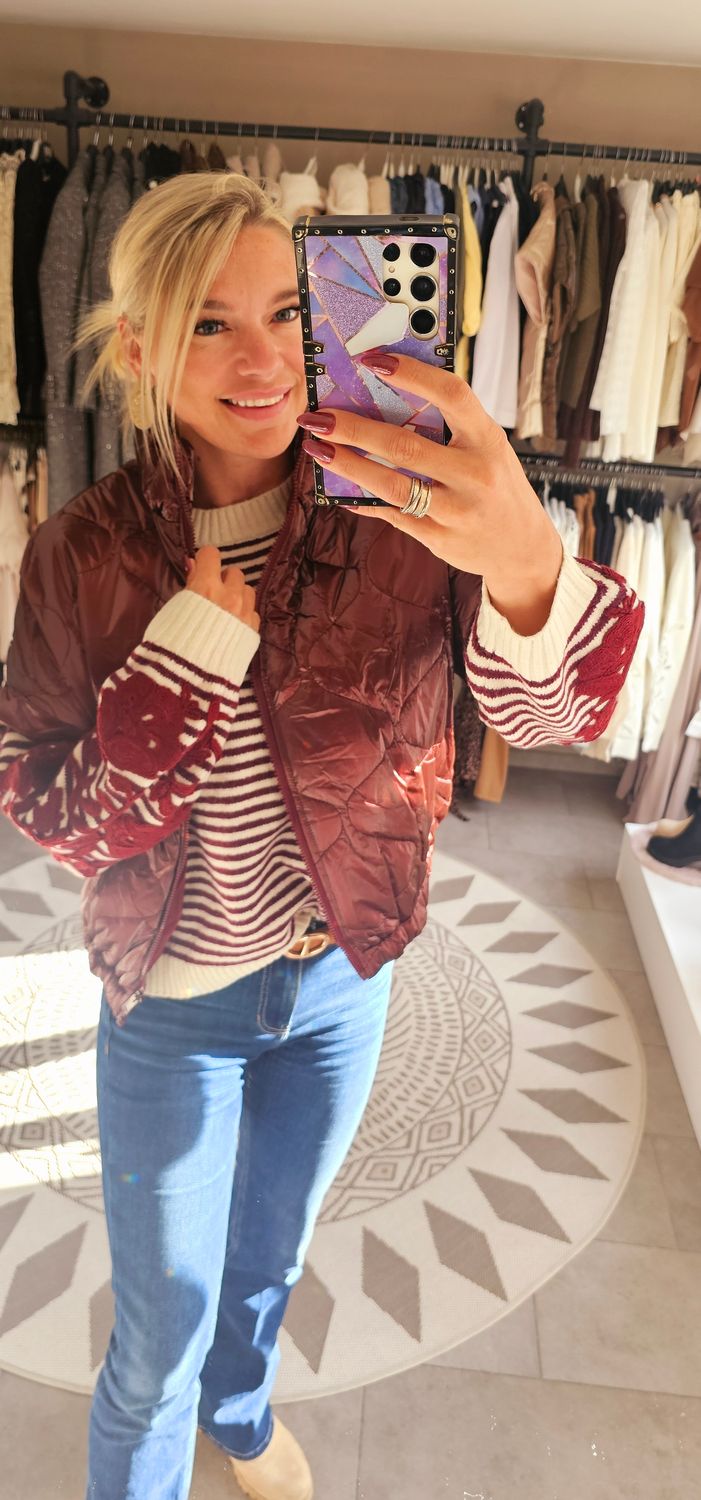 Vest Lizzy (blinkend) Bordeaux