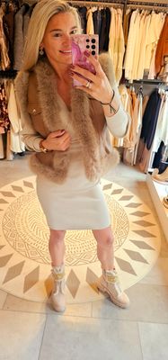 Jurk Ainara - Beige