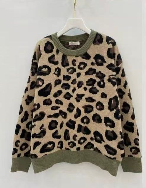 Pull NY Leopard Khaki