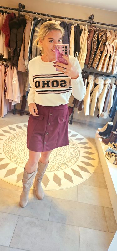 Rok Nomie (daim stof )