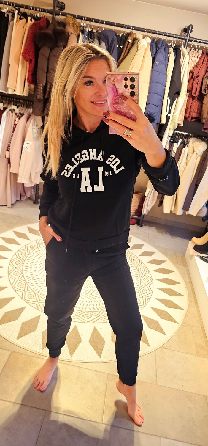 Huispak LA zwart/ wit