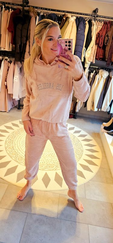 Huispak LA met kap fleece