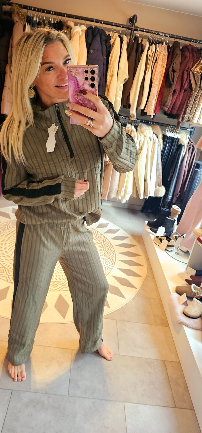 Homewear Dorien khaki