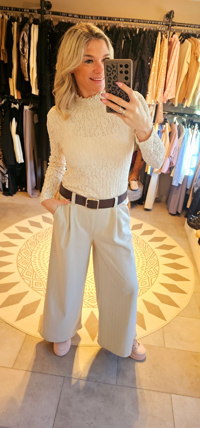 Broek Lucinda met riem