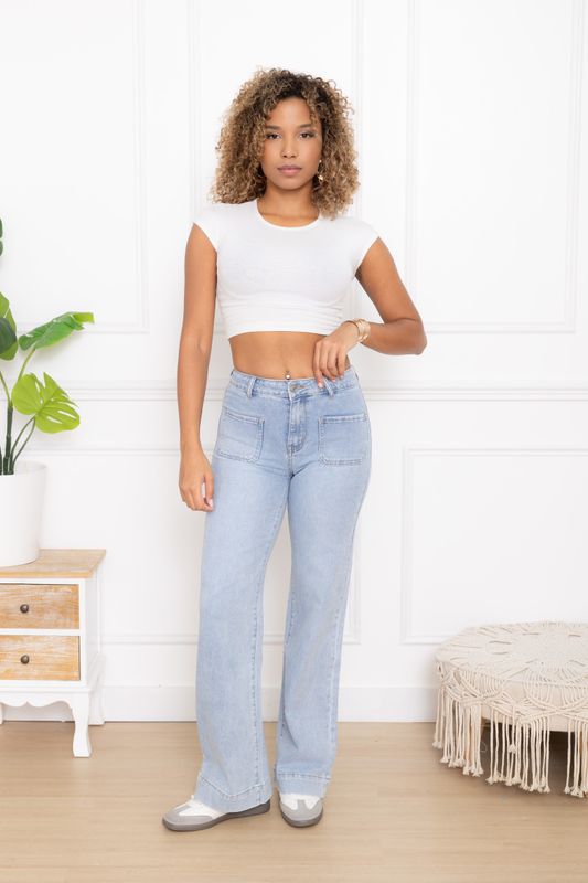 Folyrose - Wide leg pockets