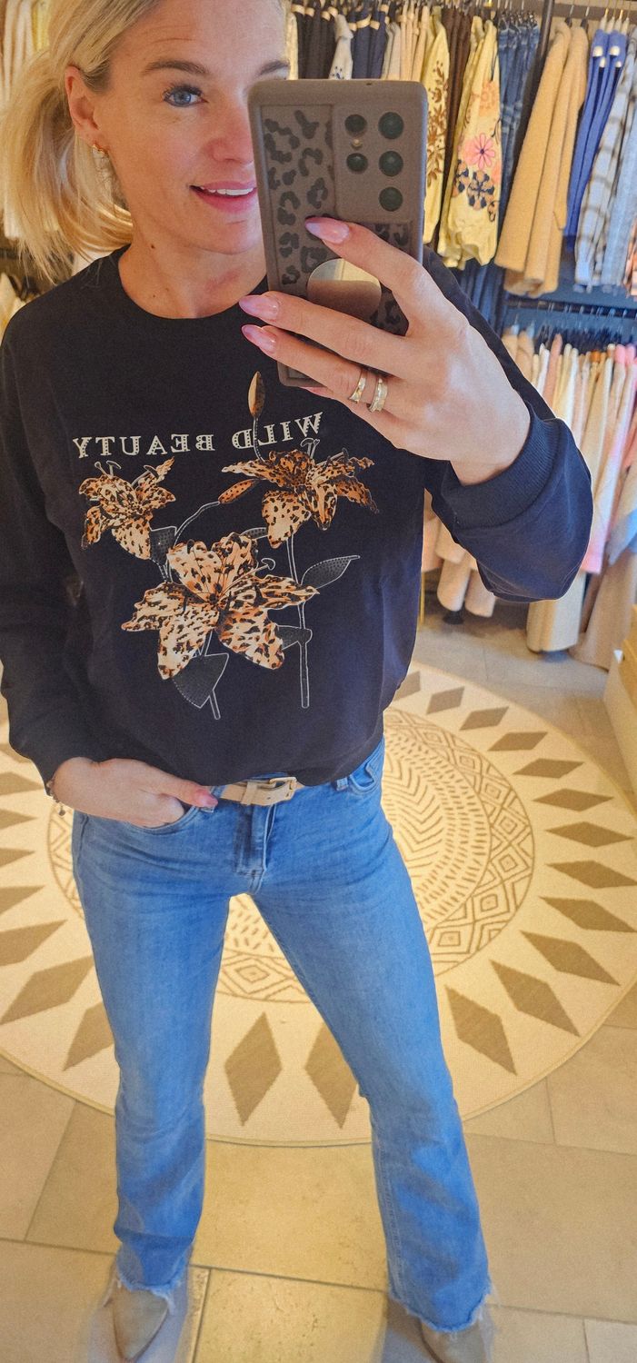 Sweater Loni  - Zwart