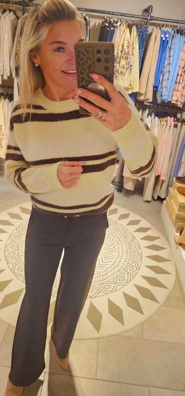 Broek Claudine - Bruin incl riem