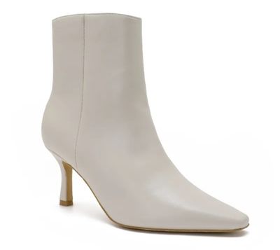 Heels Daisy lederlook - Ecru