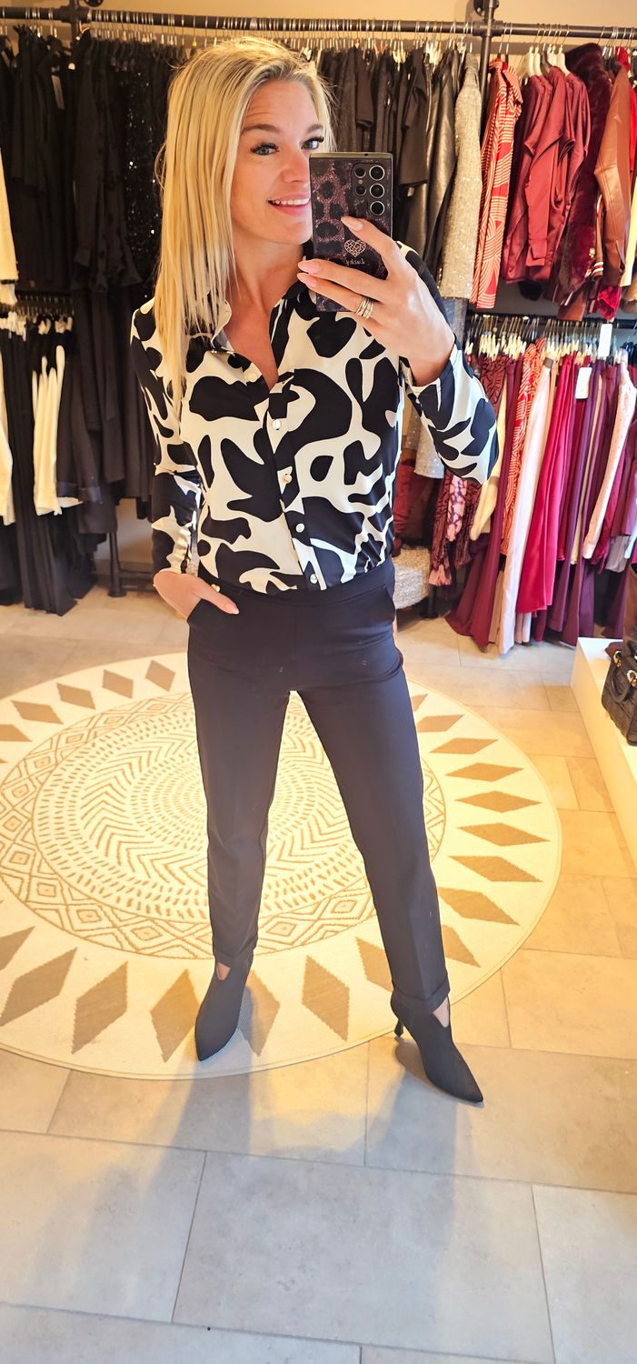 Blouse Amata - Zwart