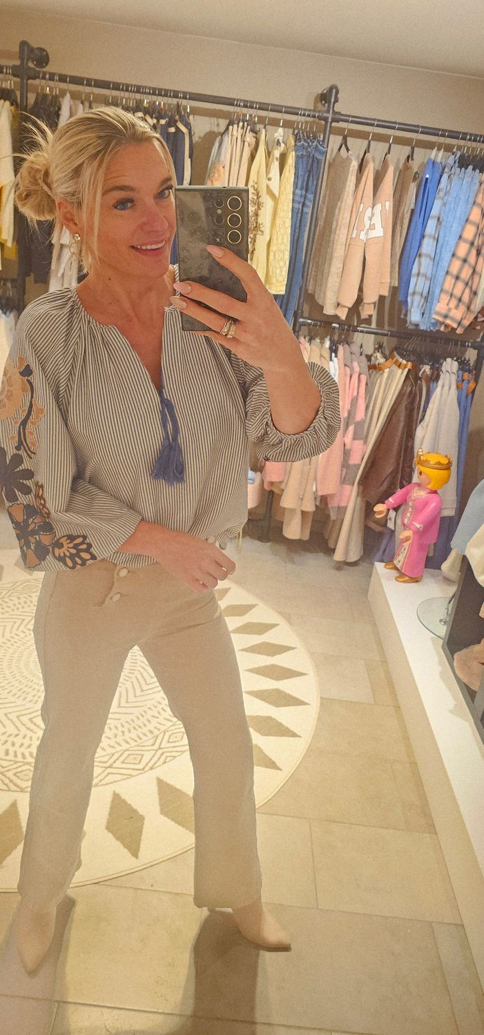 Blouse Anouk - blauw