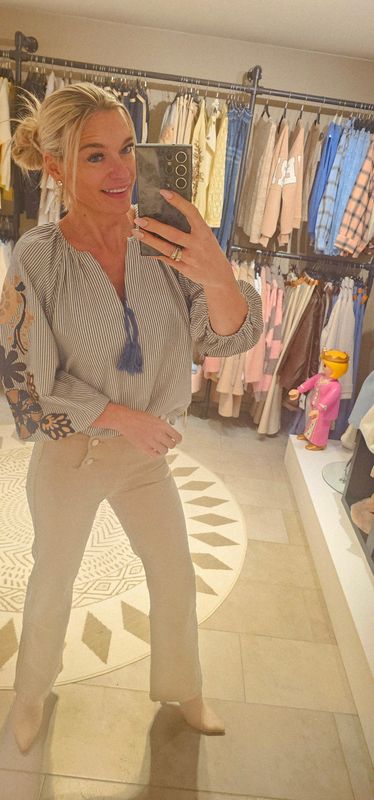 Blouse Anouk - blauw