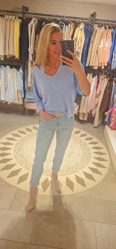 Pull Jenny - Licht blauw