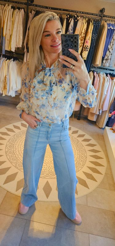 Blouse Lovely - Blauw