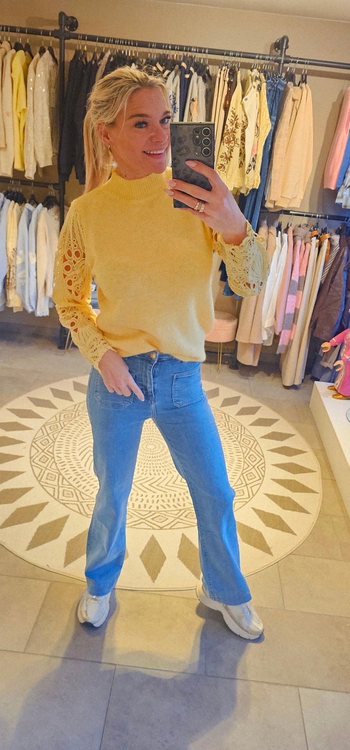 Pull Romina - Geel