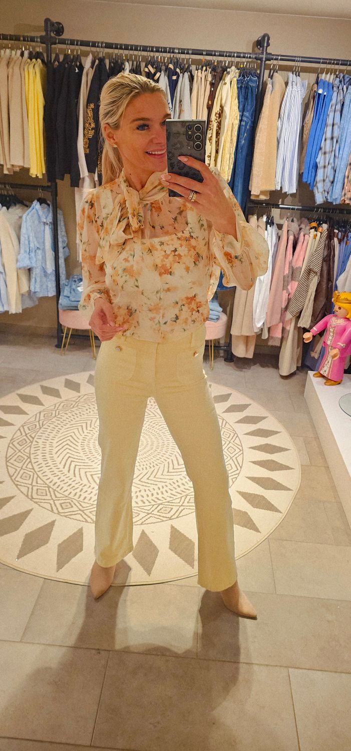 Blouse Lovely - Geel