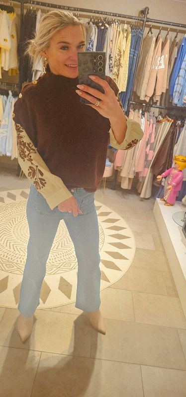 Debardeur Lisa  - Donkerbruin