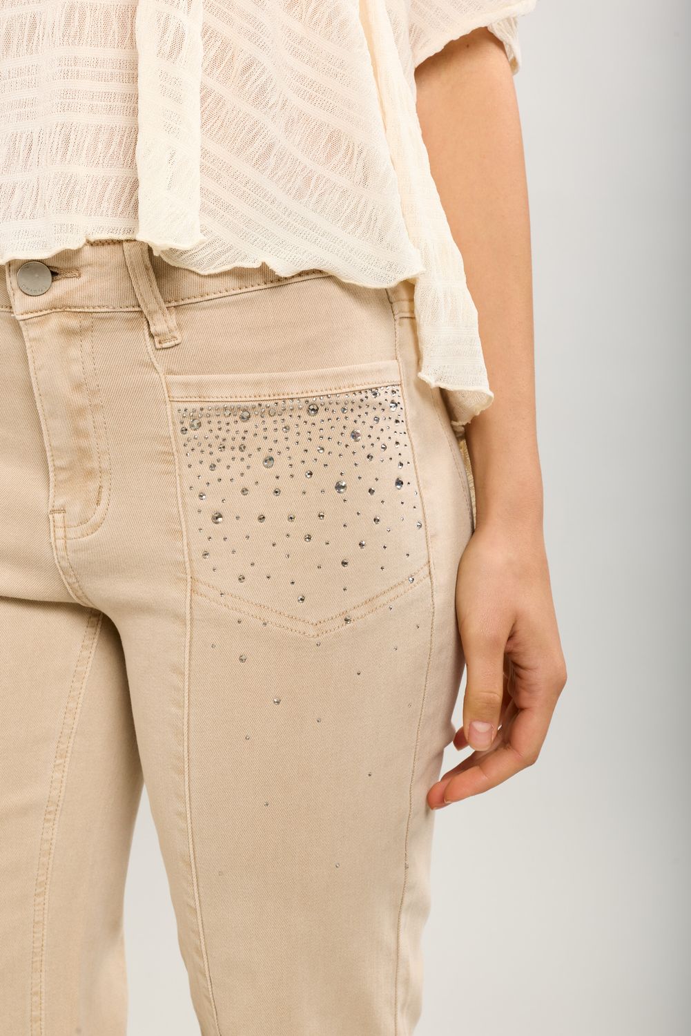 Toxik3 Strass - Beige