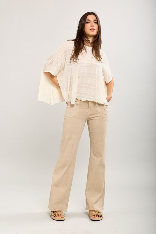 Toxik3 Strass - Beige