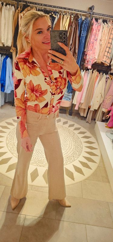 Blouse Leontine - Fushia