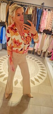 Blouse Leontine - Fushia