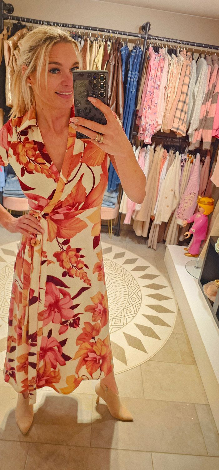 Kleed Tineke - Fushia