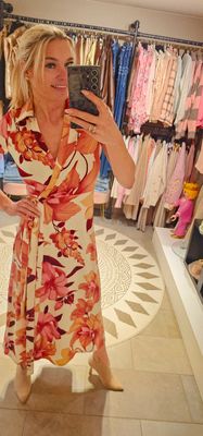 Kleed Tineke - Fushia