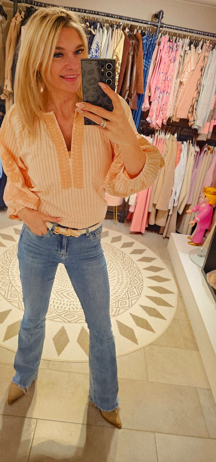 Blouse Elise - Koraal