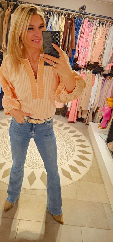 Blouse Elise - Koraal