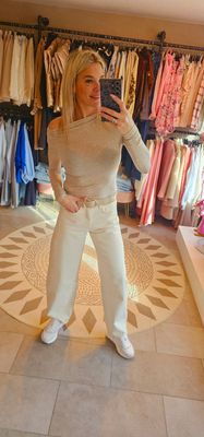 Cup of joe - Clara Balloon fit -Beige