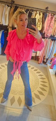 Blouse Trees - Fushia