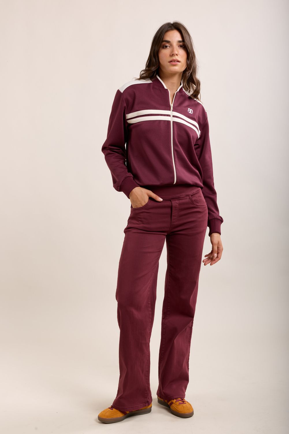 Tocada wide leg - Bordeaux