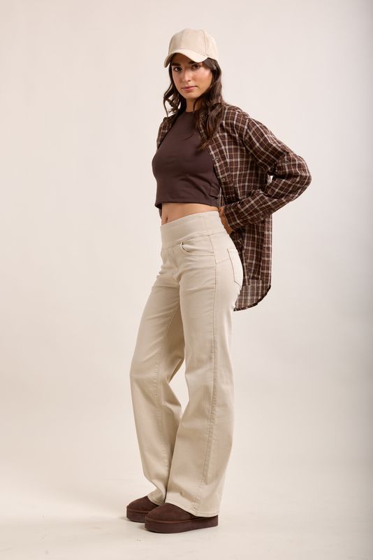 Tocada wide leg - Beige