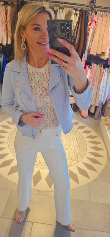 Jas Linka - Licht blauw