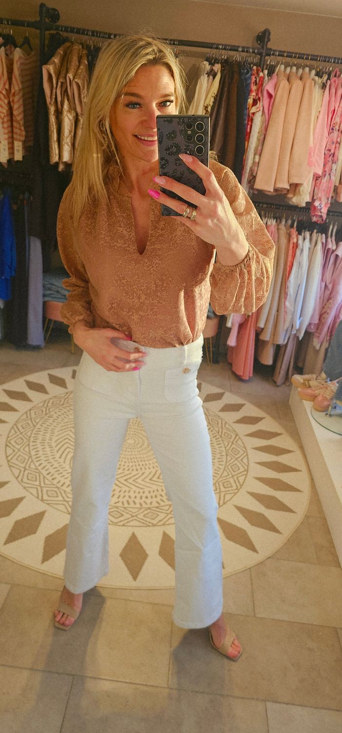 Blouse Els - Camel