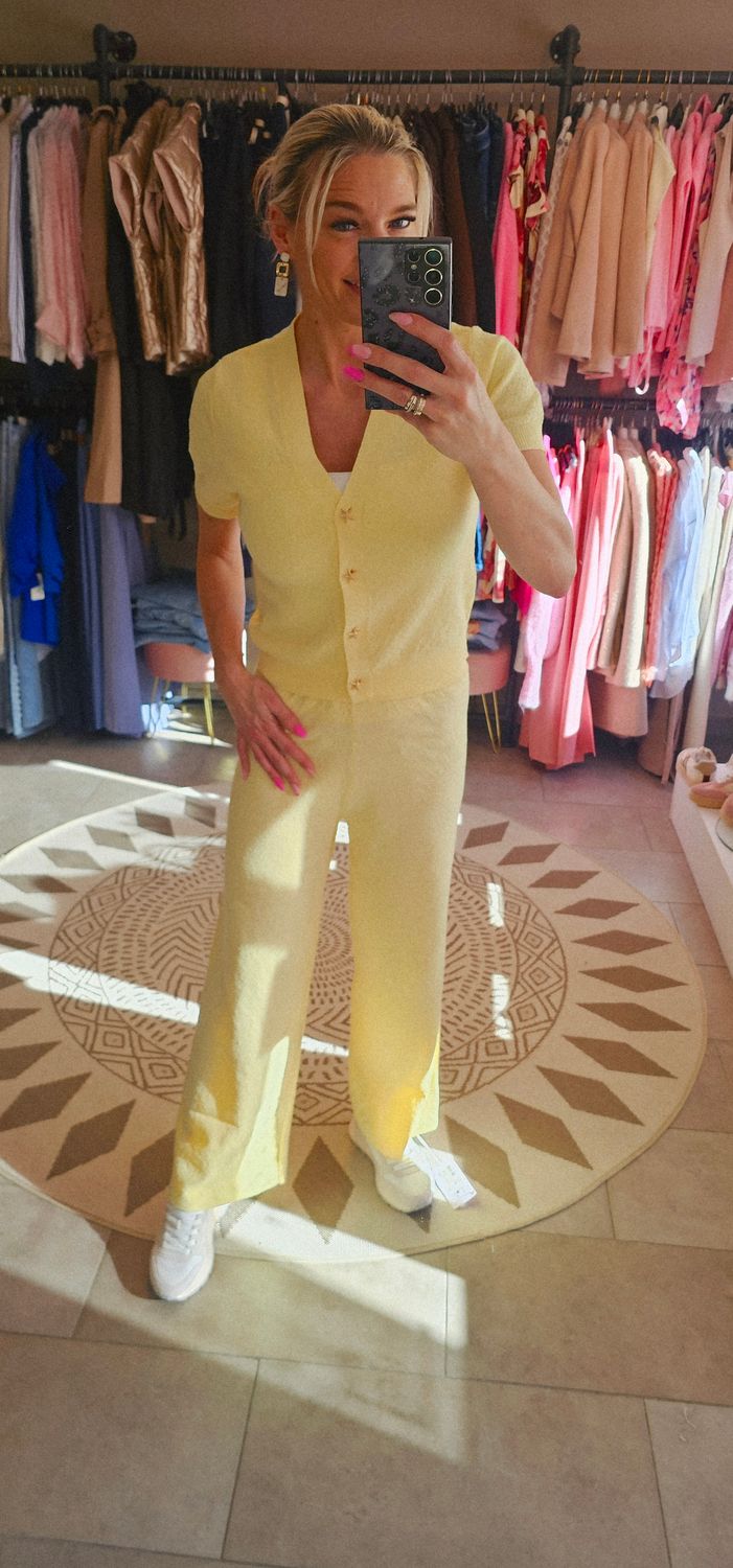 Homewear Stars - Geel