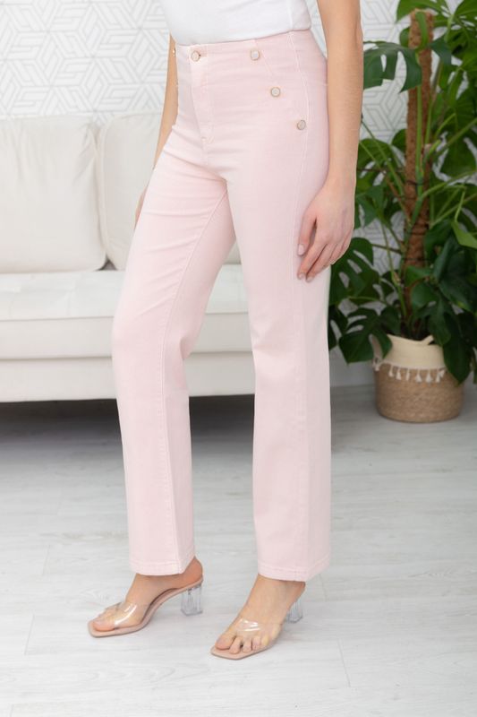 Folyrose wide leg - pink