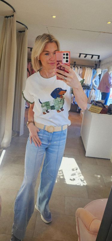 T-shirt Fox - Khaki
