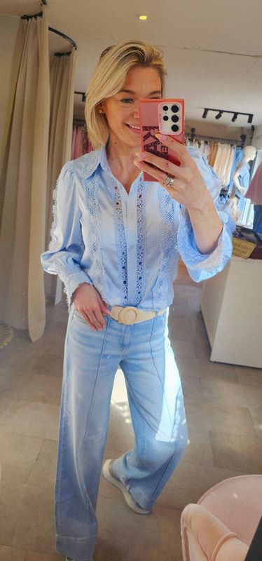 Blouse Thiamy - Blauw