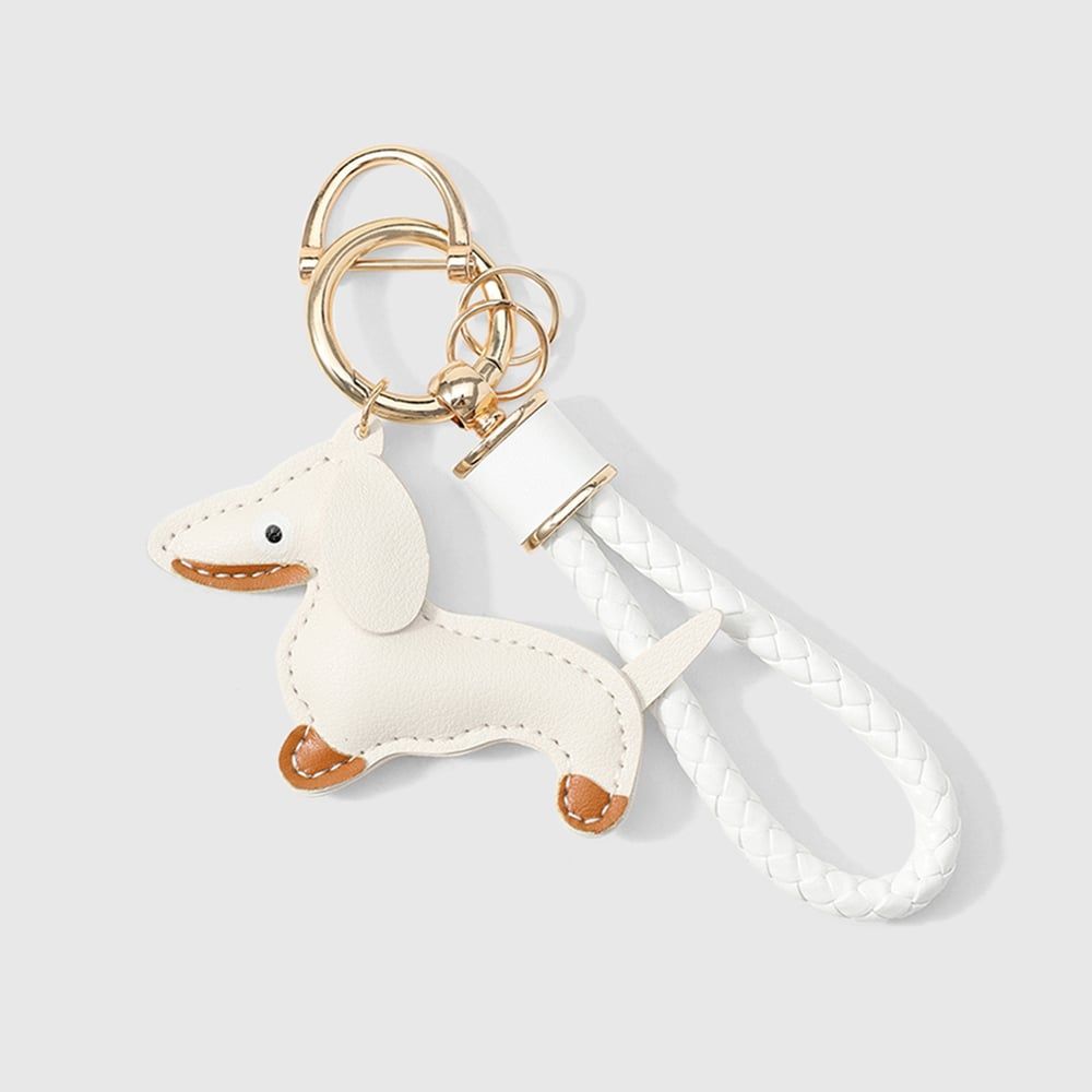 Sleutelhanger Fox - Creme