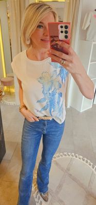 Top Esmee - Blauw