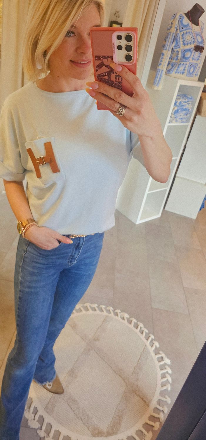 Pull Merel - Baby blauw