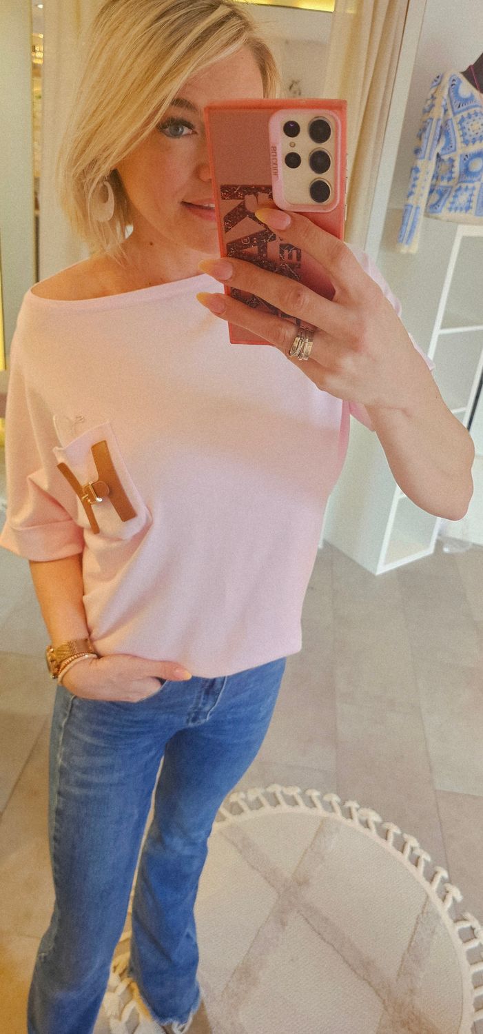 Pull Merel - Roze
